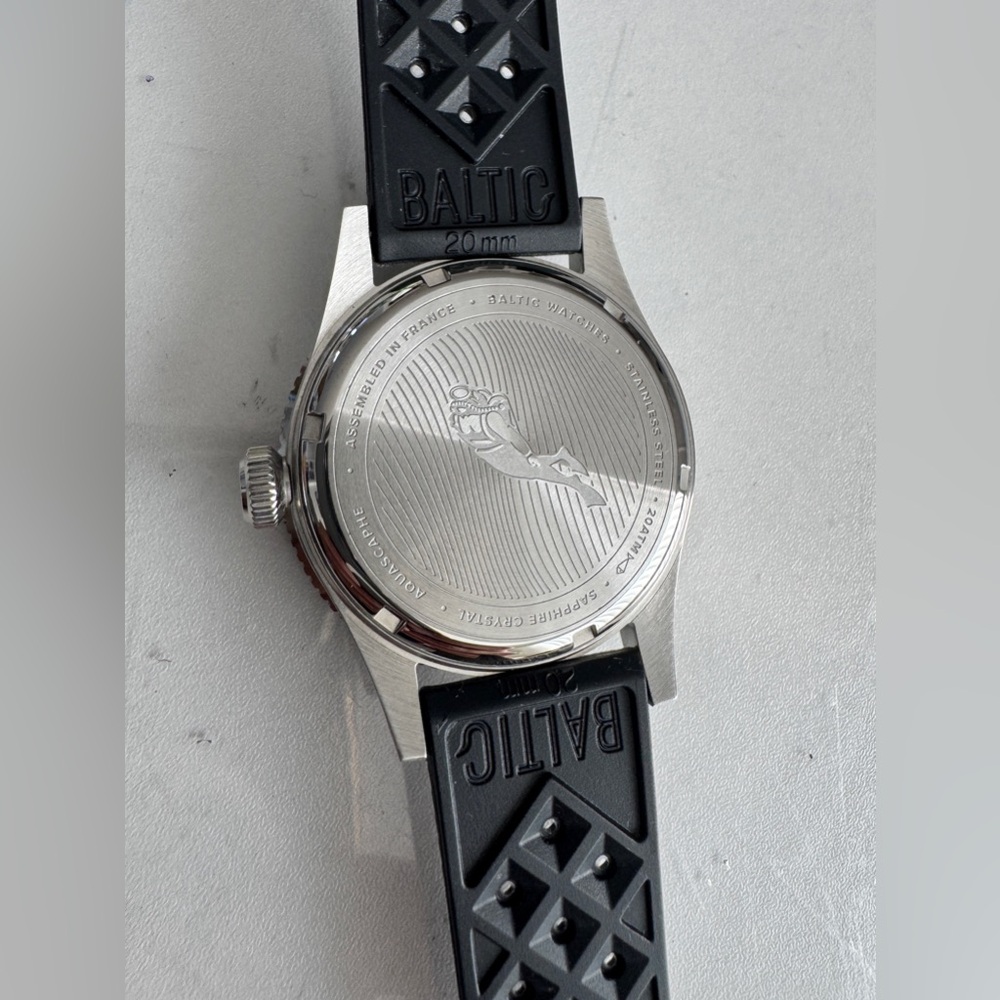 Baltic Aquascaphe Automatic Blue Dial Men's Watch - Picture 12 of 12